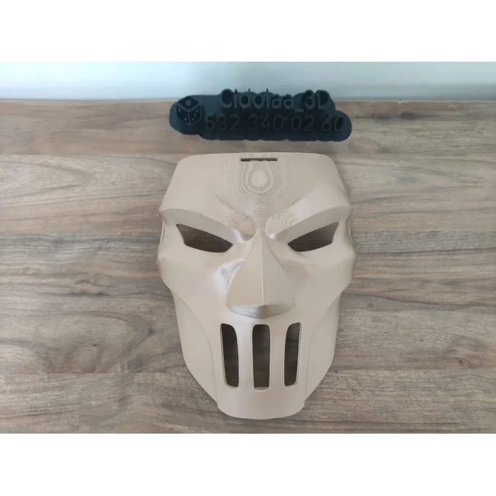 3D Tasarım Maske 20*15 cm