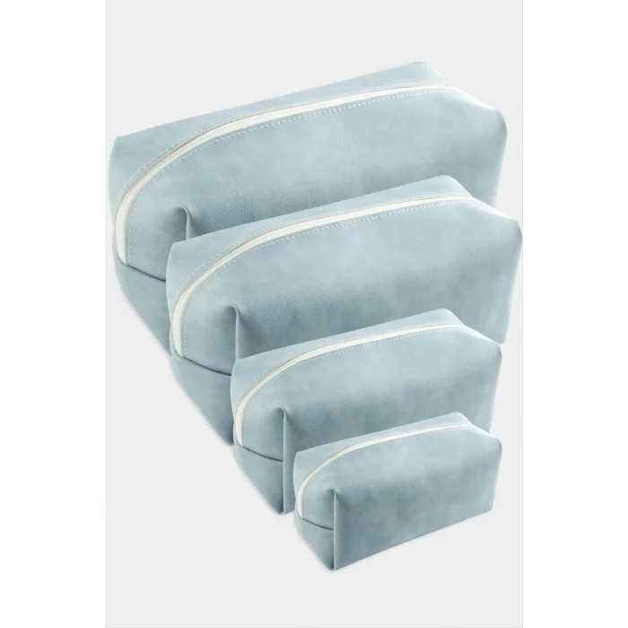 4 Adet El Tutmalı Makyaj Çantası