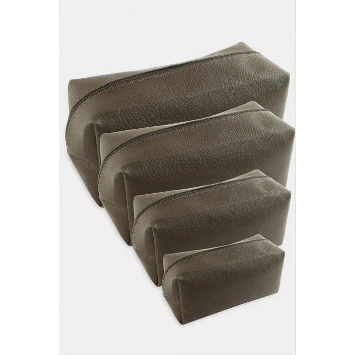 4 Adet El Tutmalı Makyaj Çantası