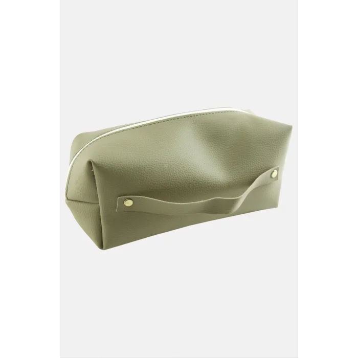 4 Adet El Tutmalı Makyaj Çantası