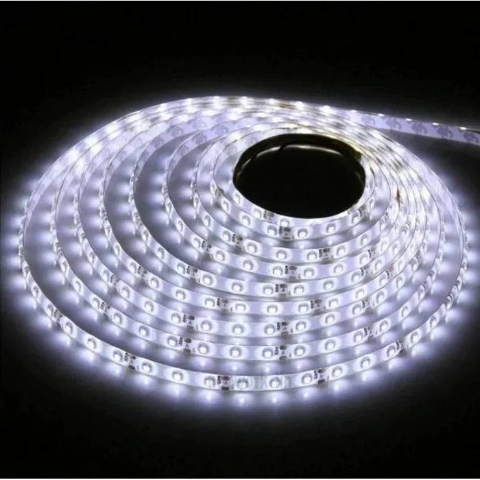 5 METRE CATA CT 4487 Dış Mekan 12V 10 Çipli Şerit Led 6400K Beyaz Işık