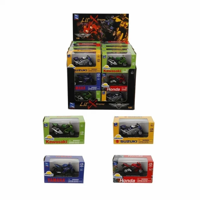 6027 SUN-NRY-1 32 Yamaha- Suzukı- Honda- Kawasaki Model Motor