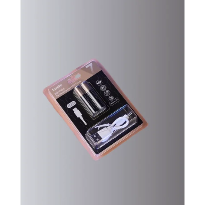 AAA Boyutunda USB Şarjlı Pil – Kompakt Tasarım, Geniş Uyumluluk