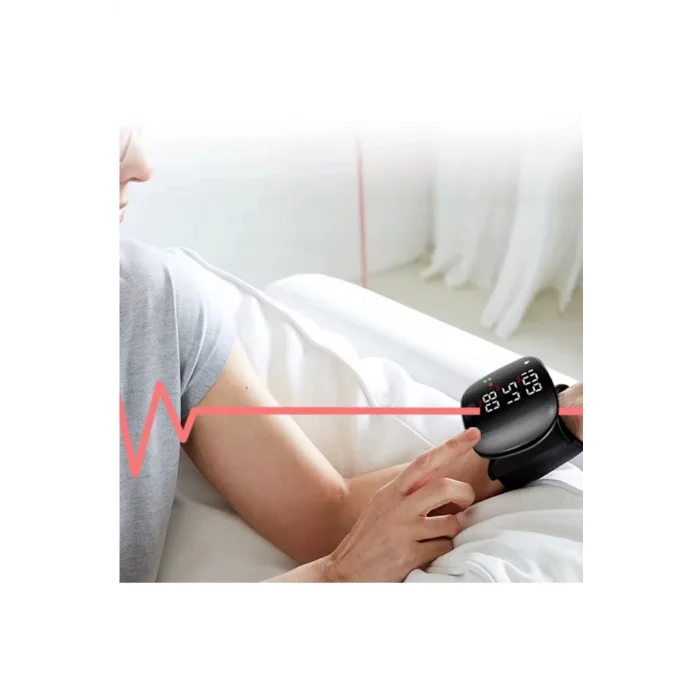 Akıllı Bilek Tipi Tansiyon Ölçer – Dokunmatik LCD, Dijital, Sesli ve Kolay Ölçüm