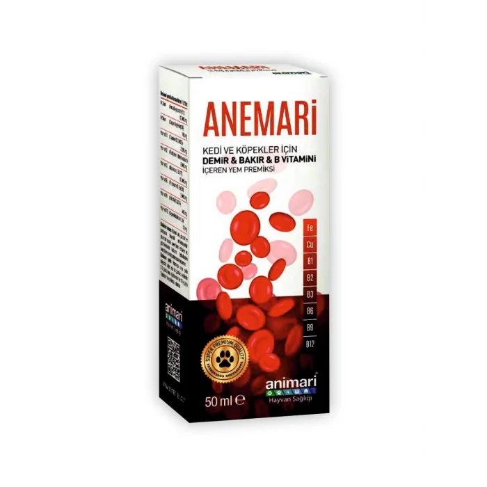 Animari Demir Bakır B vitamini damlası 50 ml