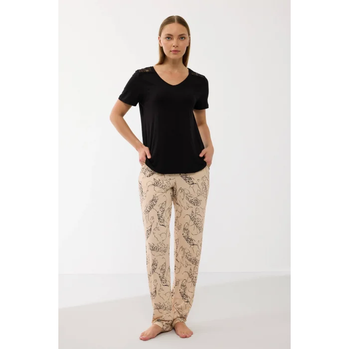 Anıl 11650 Kadın T-Shirt Ve Pantalon Takım
