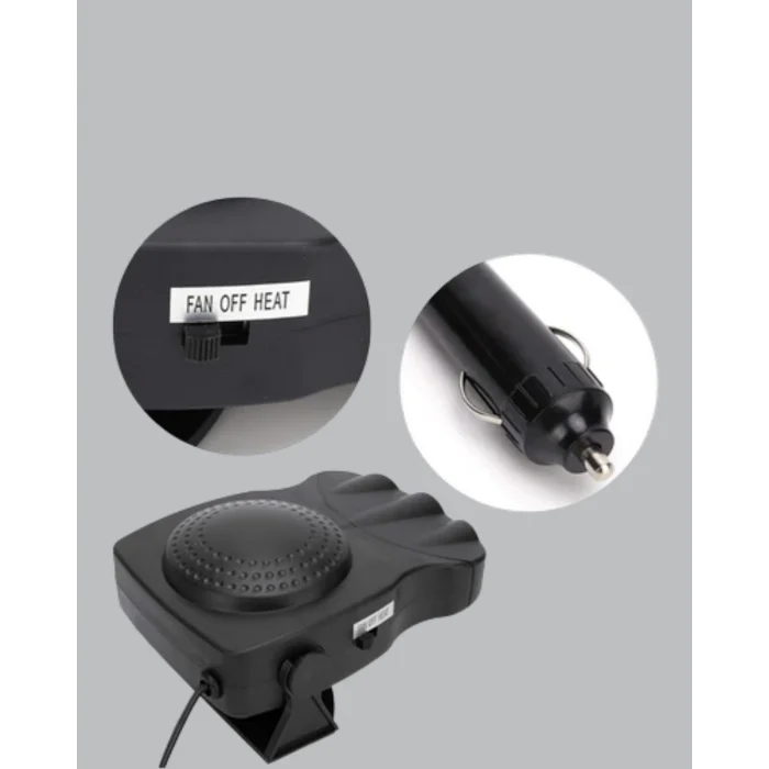 Araç İçi 150W Isıtıcı ve Soğutucu Fan