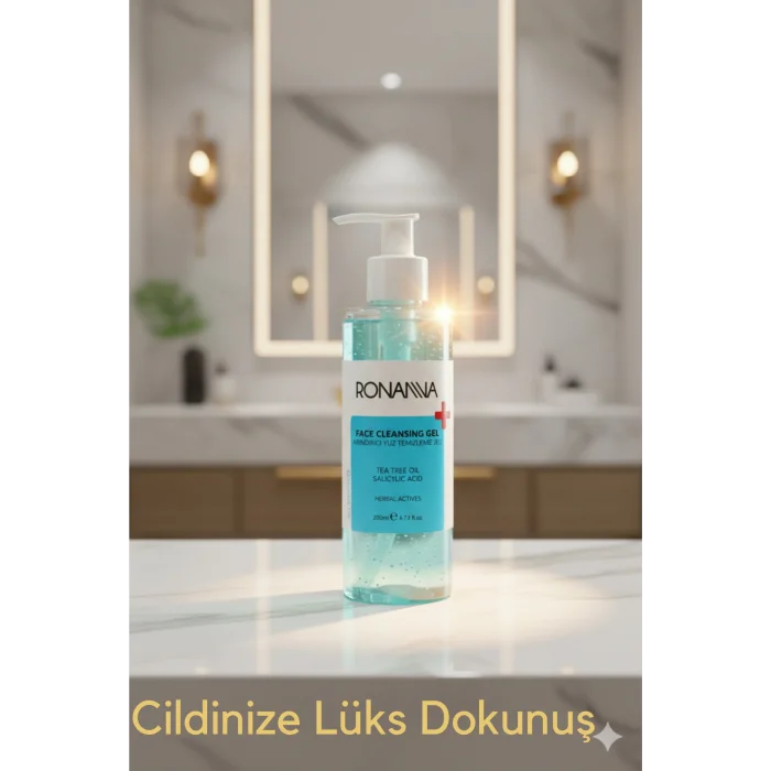 Arındırıcı Yüz Temizleme Jeli - Çay Ağacı Yağı Ve Salisilik Asit Ile Derinlemesine Temizlik - 200ml