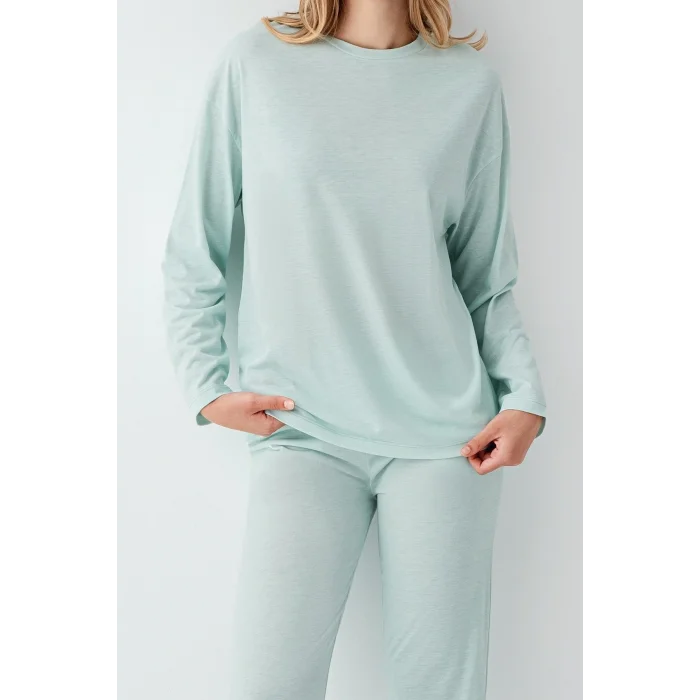 Arnetta 3407-S Kadın Uzun Kol Pijama Takım