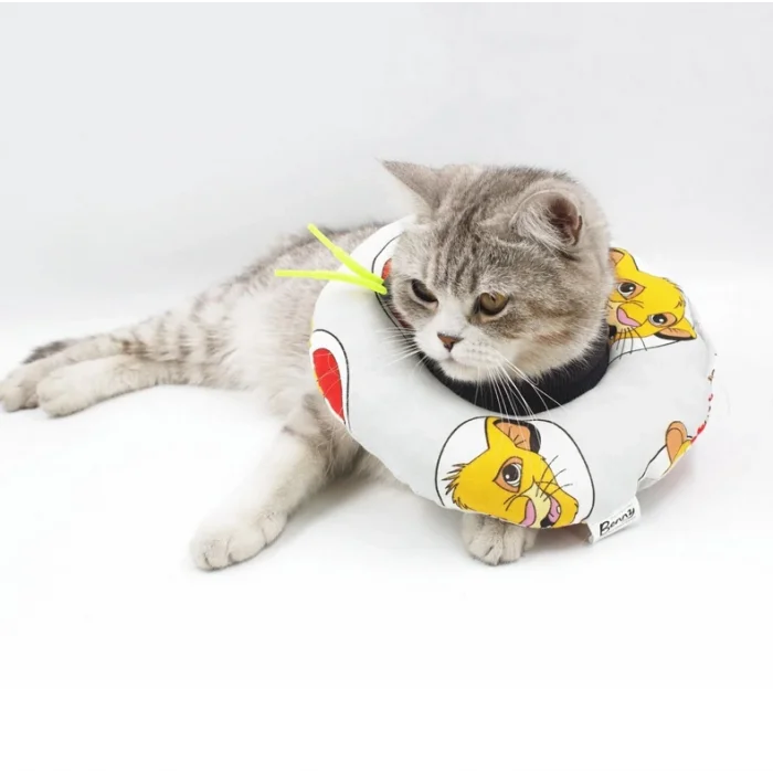 Benny Yastık Yakalık, Kediler ve Mini Irk Köpekler İçin Elizabeth Yakalık Medium