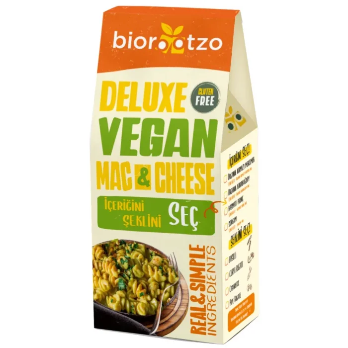 BUĞZ Biorootzo Deluxe Vegan Mac & Cheese Glutensiz