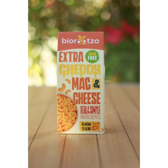 BUĞZ Biorootzo Extra Cheddy Mac & Cheese Gutensiz