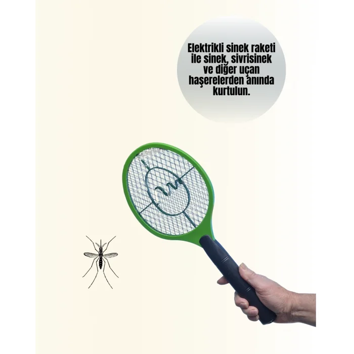 BUĞZ Böcek Önleyici Elektronik Sinek Öldürücü | Üç Katmanlı Güvenlik Izgarası