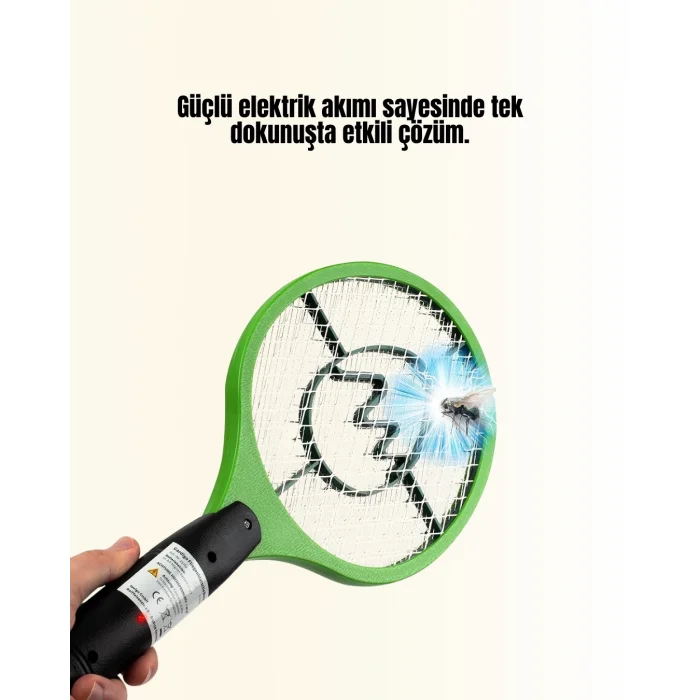 BUĞZ Böcek Önleyici Elektronik Sinek Öldürücü | Üç Katmanlı Güvenlik Izgarası