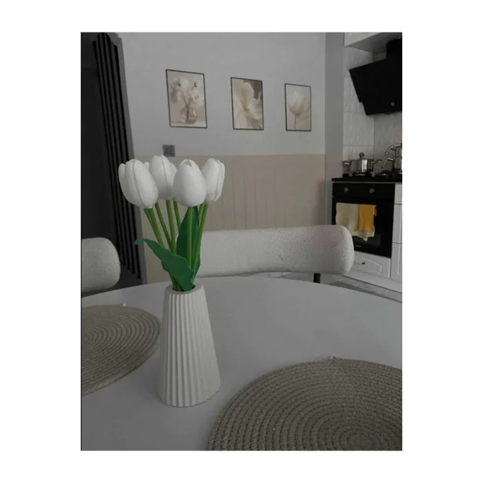 Bohem Tarz 15 Cm Orta Boy Vazo Çizgili Iskandinav Vazo Dekoratif Çiçeksiz Pinterest Hediyelik