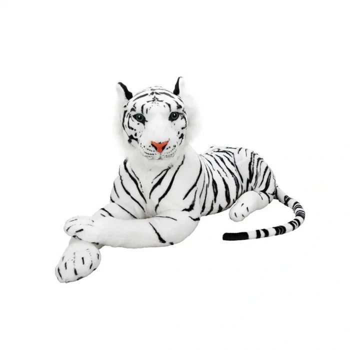 BUĞZ 01401 Beyaz Kaplan Peluş 60 cm