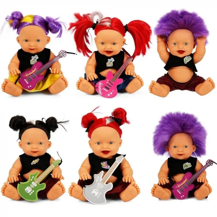 BUĞZ 020050 SABC-NİL-BEBEK PUNK RENKLİ SAÇLI 2A.3R. -1 adet stokta olan gönderilir