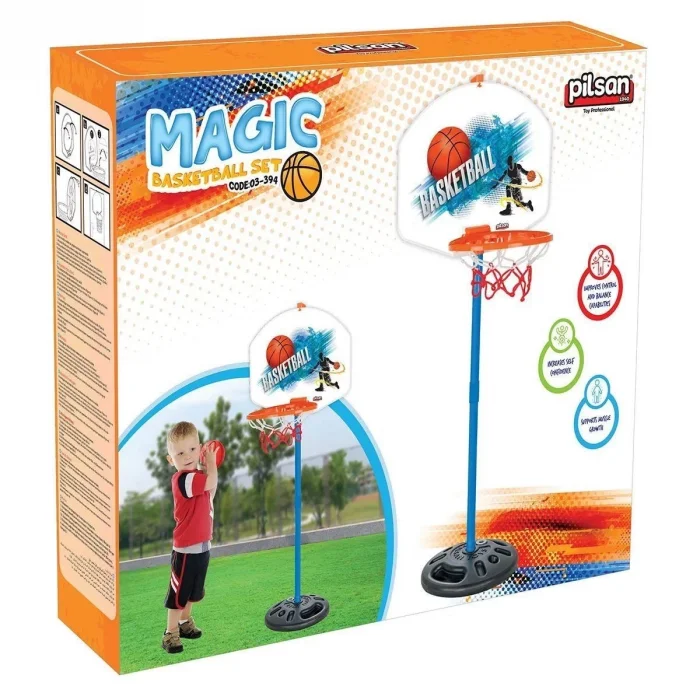  03 394 Pilsan Magic Basketbol Seti Ayaklı