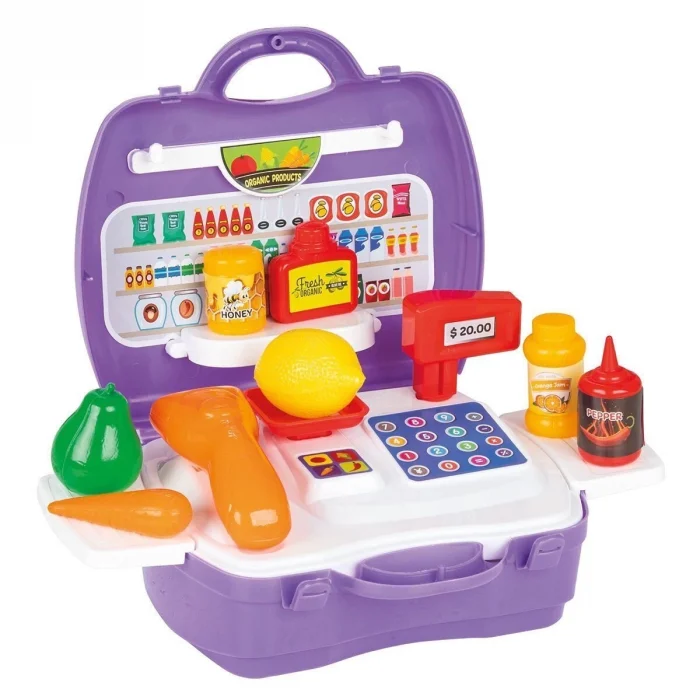  03 563 Çantalı Market Seti -Pilsan Oyuncak