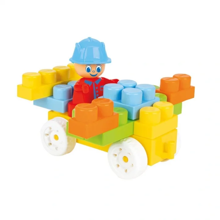 BUĞZ 03 572 AKSESUARLI MASTER BLOKLAR 194 PARÇA 15 LİTRE SAKLAMA KABINDA