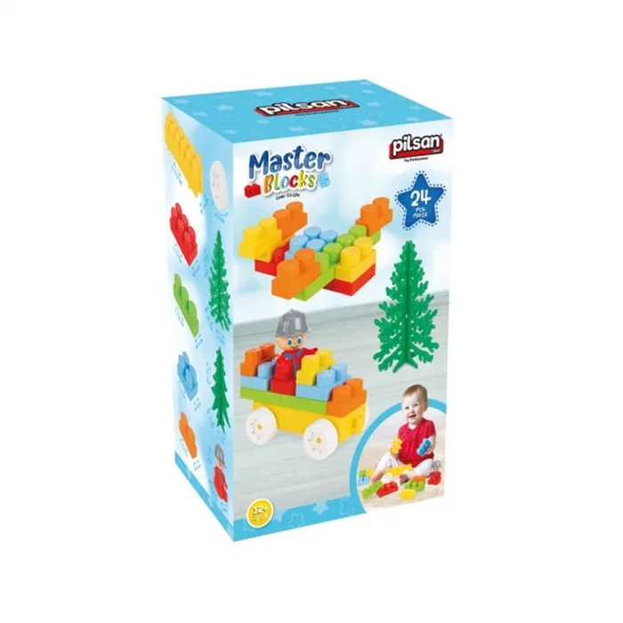 BUĞZ 03 584-1010358401002 AKSESUARLI MASTER BLOKLAR 24 PARÇA