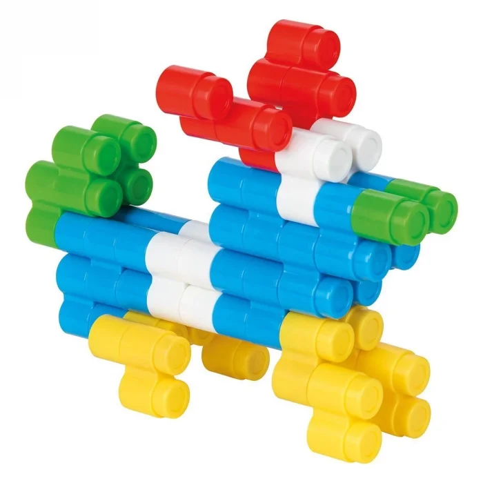  03 604 Rocket Bloklar 64 Parça -Pilsan Oyuncak