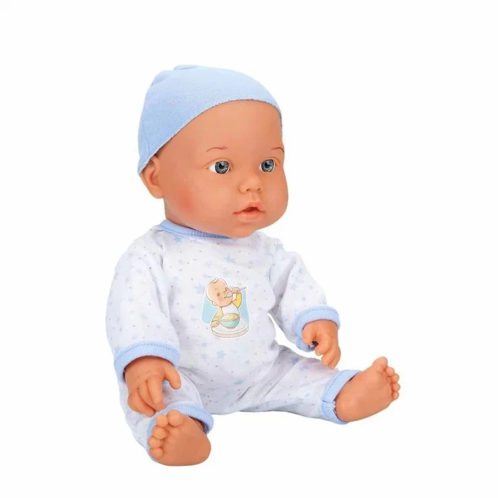  030021 Sunman, Bebelou Yemek Zamanı Sesli Bebek Seti 35 cm / +3 yaş