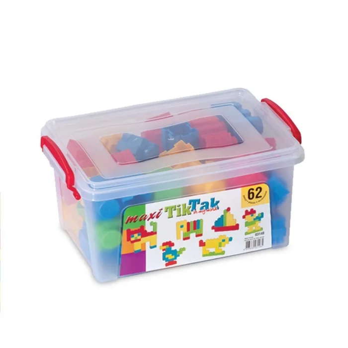 BUĞZ 03148 Dede Maxi Tik Tak Küçük Kutu 68 Parça