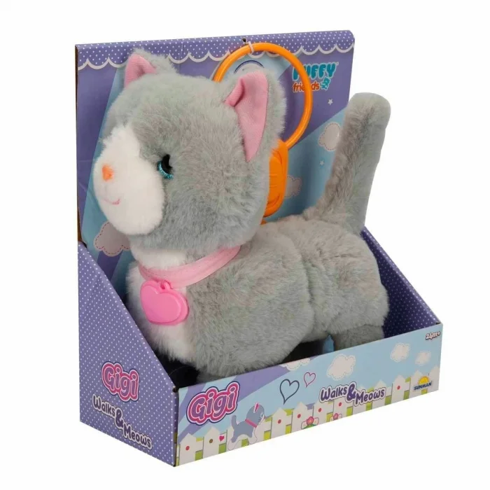  03375 Sevimli Kedi Gigi Sesli ve Hareketli