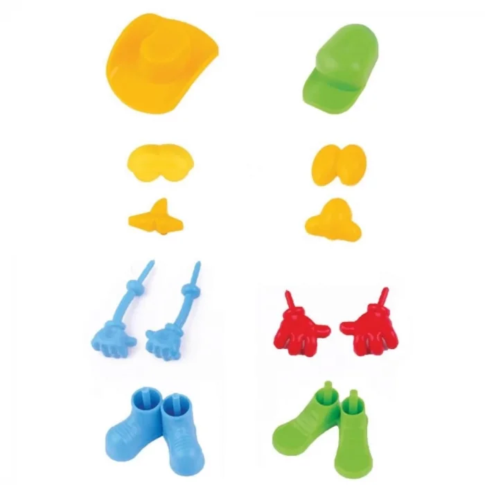  03576 İNSAN FİGÜRÜ SETİ OYUN HAMURU 150 GR -FEN