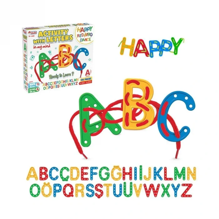 BUĞZ 03673 Dede, Harflerle Aktivite - 140 parça