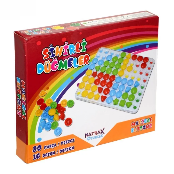  037 Matrax, Sihirli Düğmele - Magical Buttons