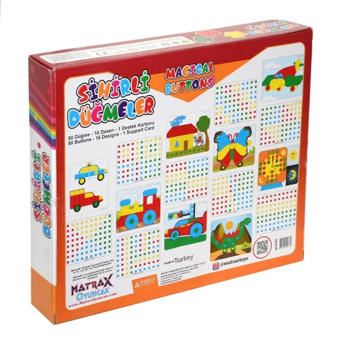  037 Matrax, Sihirli Düğmele - Magical Buttons