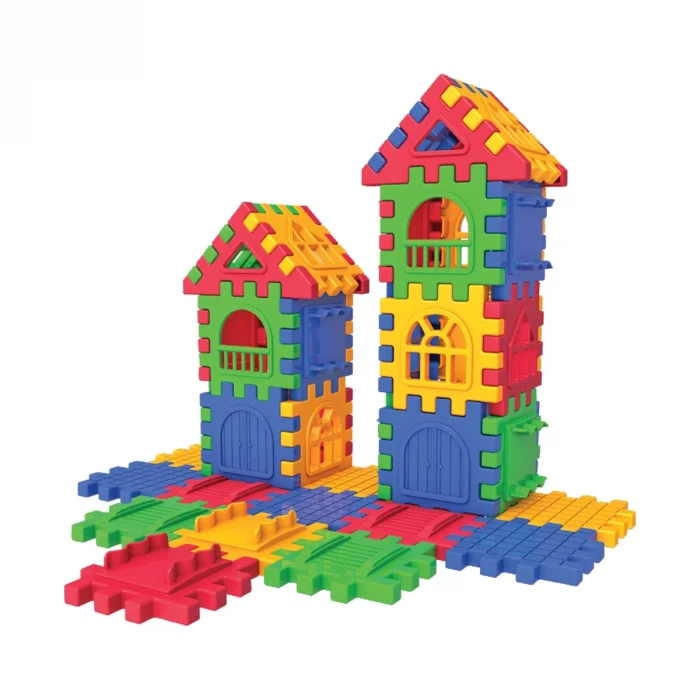 BUĞZ 03702 Dede, Puzzle City 64 Parça