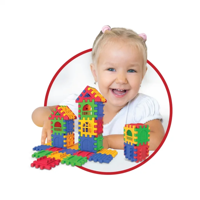 BUĞZ 03702 Dede, Puzzle City 64 Parça