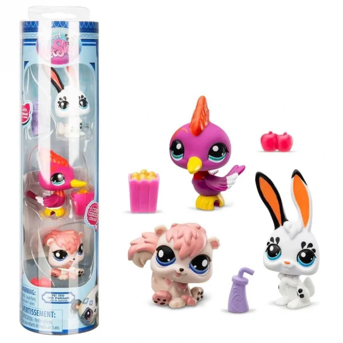 BUĞZ 0621 Littlest Pet Shop Minişler 3’lü Figür Seti S2