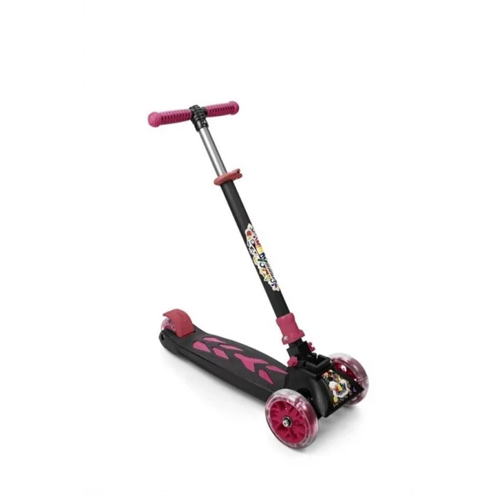  09575 WİNKY 5+ YAŞ 90KG PEMBE RENK SCOOTER -KLT
