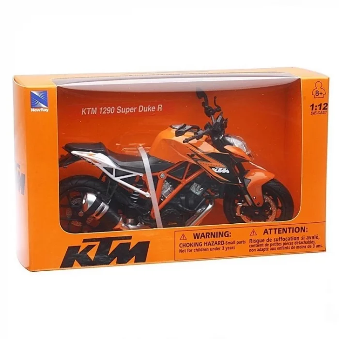  1:12 KTM 1290 Super Duke R Model Motorsiklet