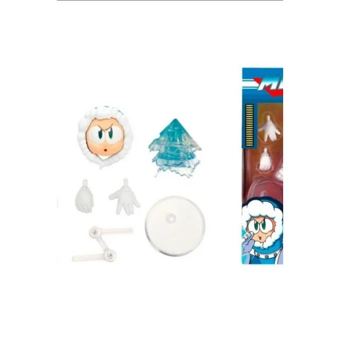 BUĞZ 1:12 Olcekli Capcom Lisansli Ice Man Aksiyon Figuru - 16 Hareketli Eklemli Robot Master BX-313801