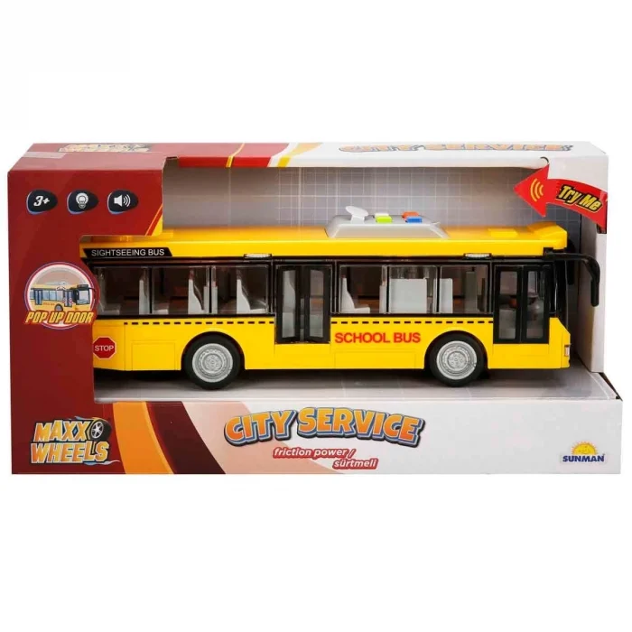 BUĞZ 1:16 -- Sesli ve Işıklı Şehir Otobüsleri 28 cm S00003537