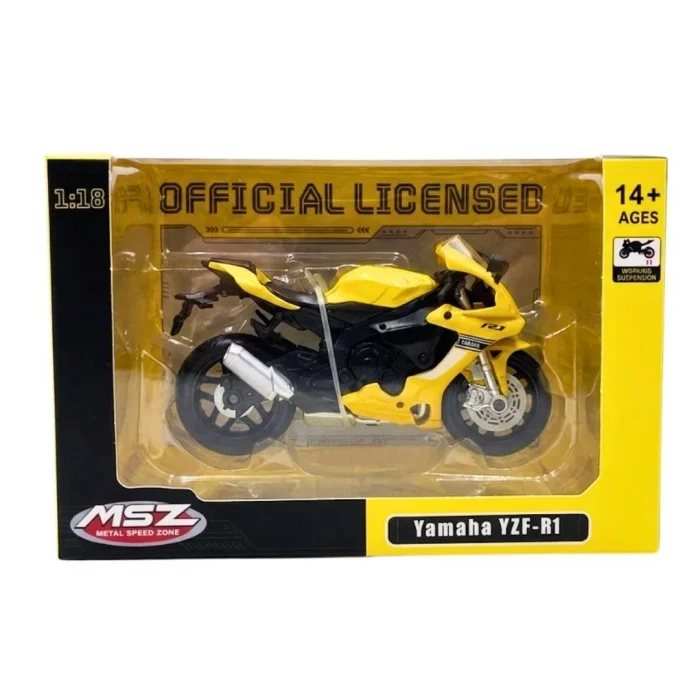 BUĞZ 1/18 YAMAHA YZF-R1 Model Motosiklet