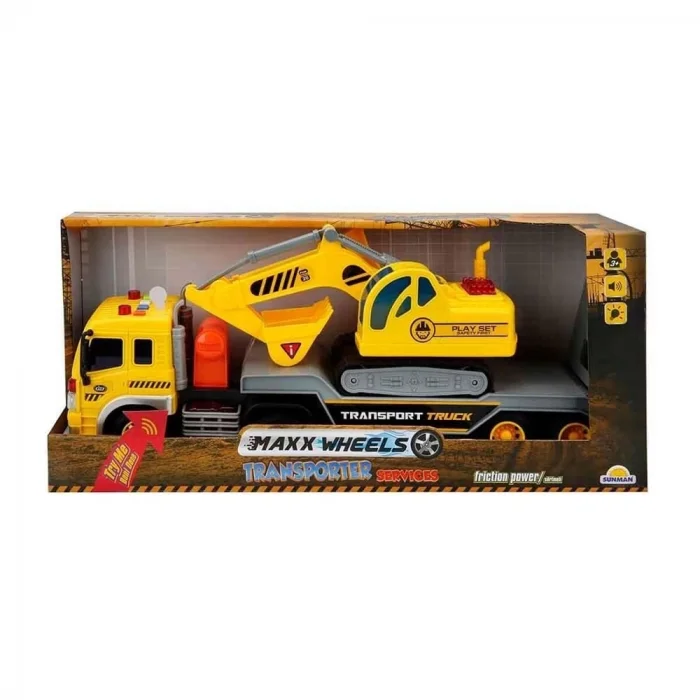 BUĞZ 1:20 Sesli ve Işıklı Transporter Taşıyıcı Tır