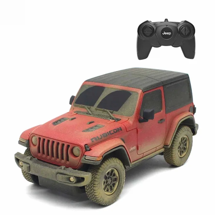  1:24 Jeep Wrangler Rubicon Muddy Uzaktan Kumandalı Araba
