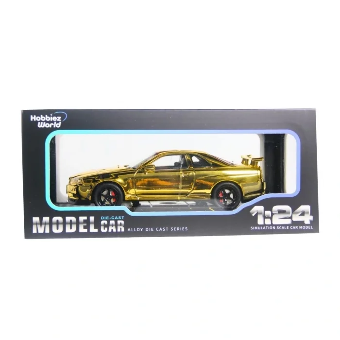 BUĞZ 1/24 R34 Shinny Colors Model Araba