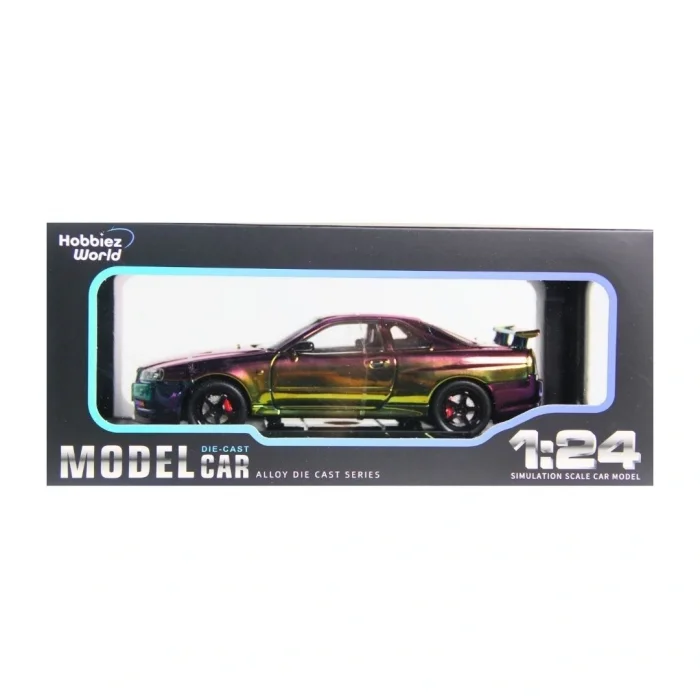 BUĞZ 1/24 R34 Shinny Colors Model Araba