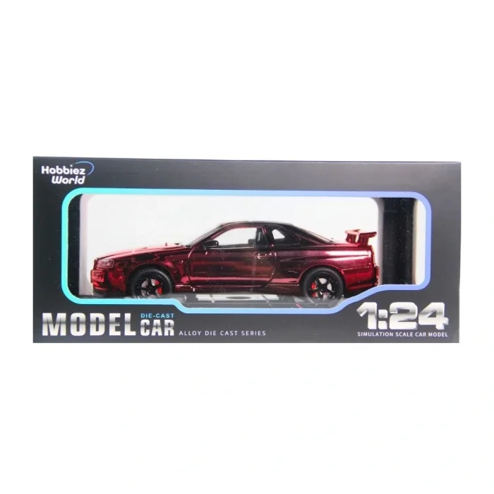 BUĞZ 1/24 R34 Shinny Colors Model Araba