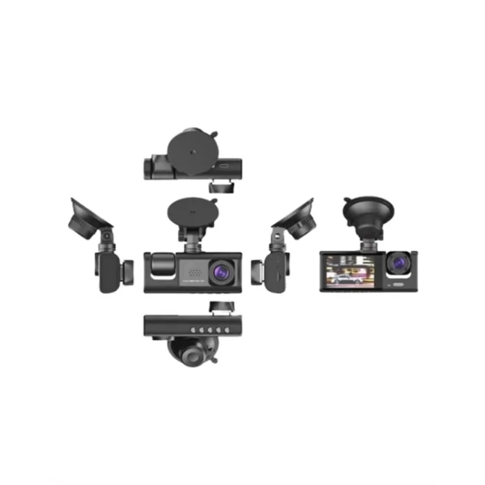 BUĞZ 1. 3 Kameralı Full HD Araç Kamerası – Ön, İç ve Arka Görüş ile %100 Kapsama - Lisinya