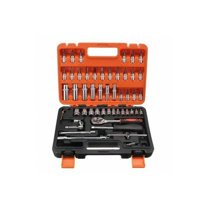 BUĞZ 1/4 cırcırlı 53 parça lokma anahtar takımı ve bits uç seti, 50-59 parça - Banyo Yapı & Hırdavat