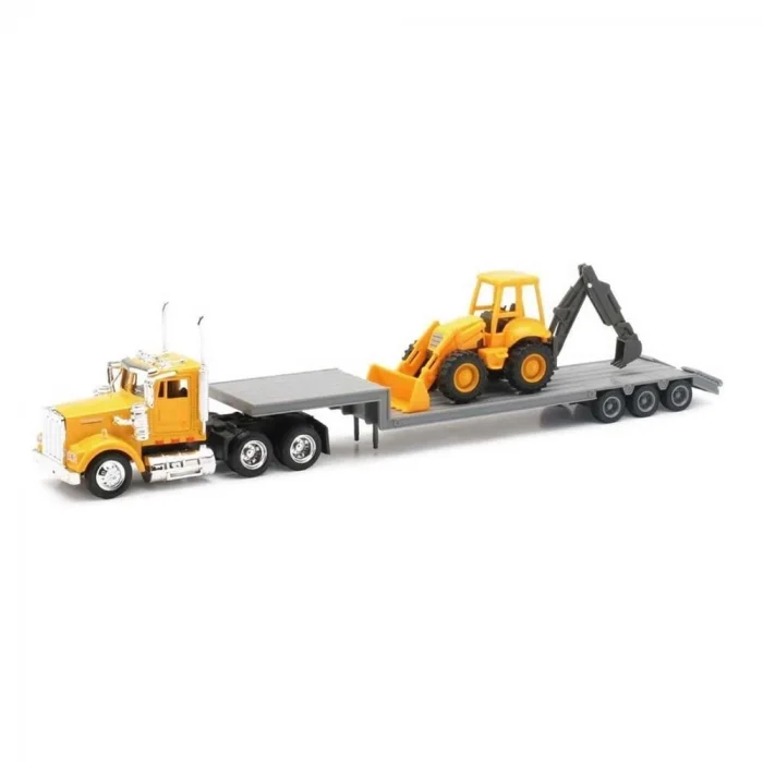 1:43 Long Haul Kenworth Taşıyıcı Tır ve Dozer