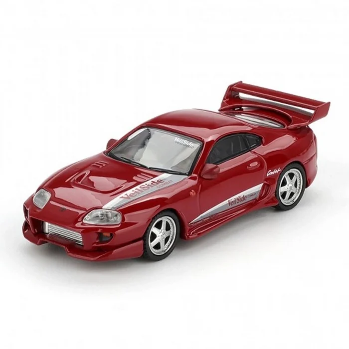 BUĞZ Diecast 1/64 VeilSide Combat V-I Toyota Supra Kırmızı Model Araba - Tekli Kutu BX-313405